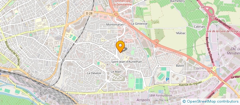 localisation de l'entreprise 883 057 176   BEZIERS