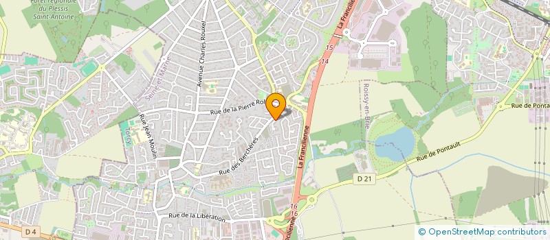 localisation de l'entreprise 883 059 297 à PONTAULT-COMBAULT