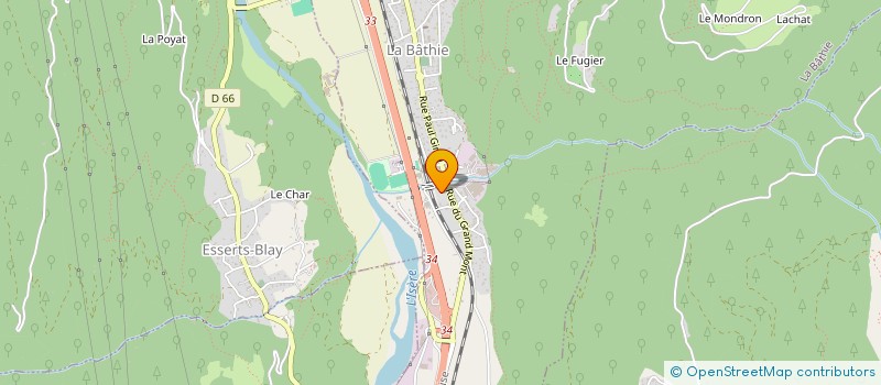 localisation de l'entreprise 883 060 535   TOURS-EN-SAVOIE