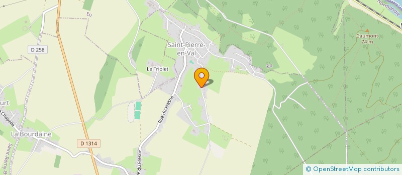 localisation de l'entreprise 883 072 548   SAINT-PIERRE-EN-VAL