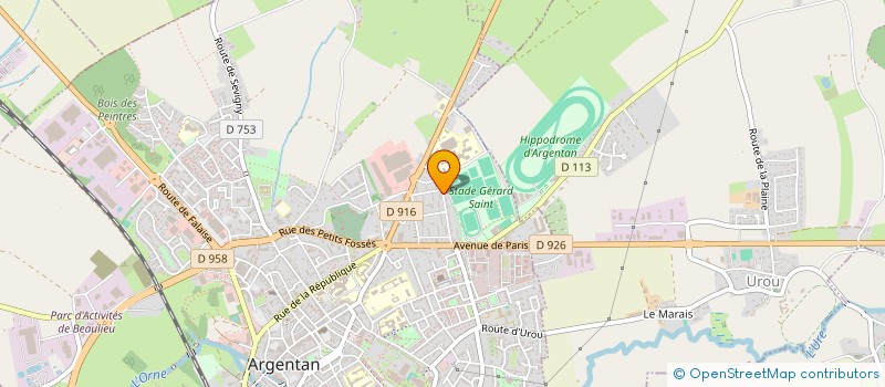 localisation de l'entreprise 883 073 165   PARIS