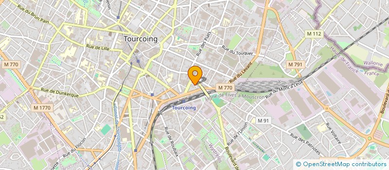 localisation de l'entreprise 883 073 686   TOURCOING