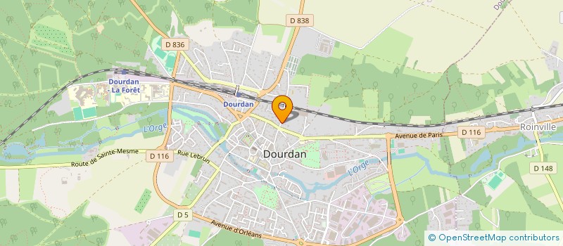 localisation de l'entreprise 883 088 742 à DOURDAN