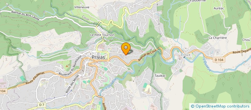 localisation de l'entreprise 883 089 120   TENCE