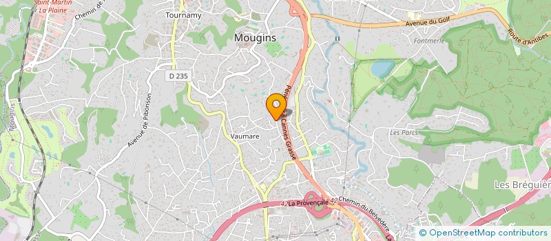 localisation de l'entreprise 883 093 791   MOUGINS