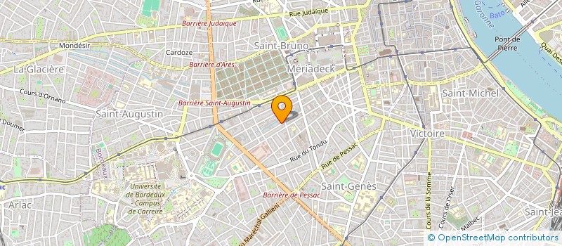 localisation de l'entreprise 883 100 026   BORDEAUX