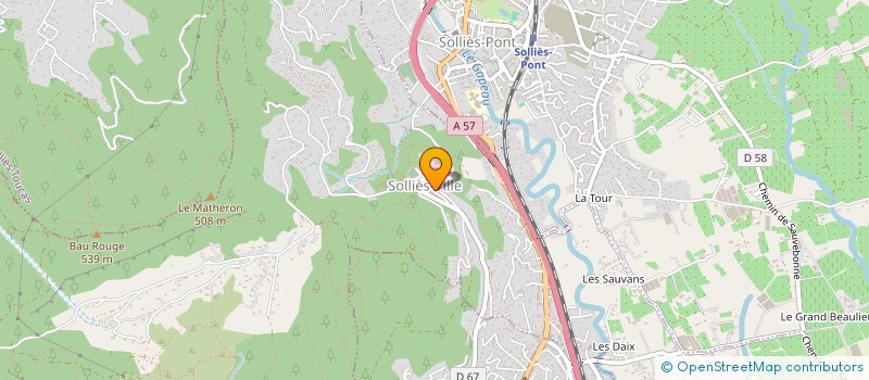 localisation de l'entreprise 883 107 971   TOULON