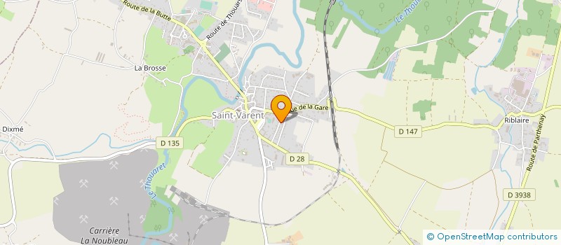 localisation de l'entreprise 883 108 136   SAINT-VARENT