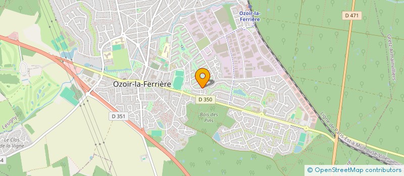 localisation de l'entreprise 883 125 296   OZOIR-LA-FERRIERE