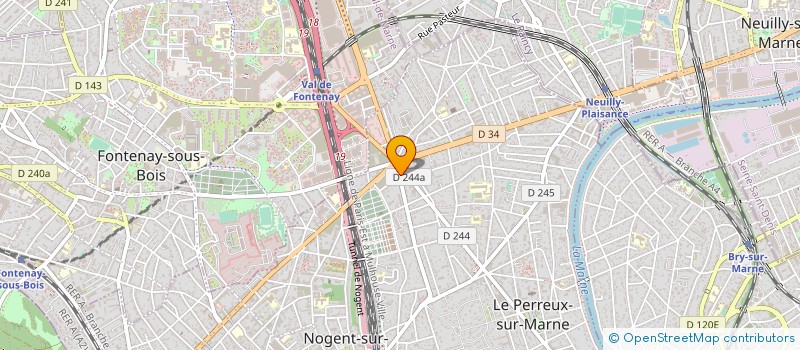 localisation de l'entreprise 883 125 965   LE PERREUX-SUR-MARNE