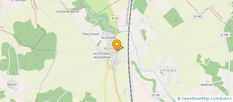 localisation de l'entreprise 883 133 001   MONTJEAN