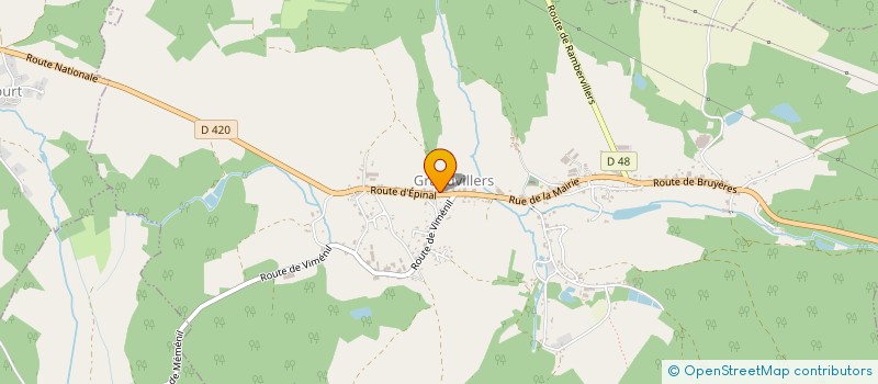 localisation de l'entreprise 883 139 339   GRANDVILLERS