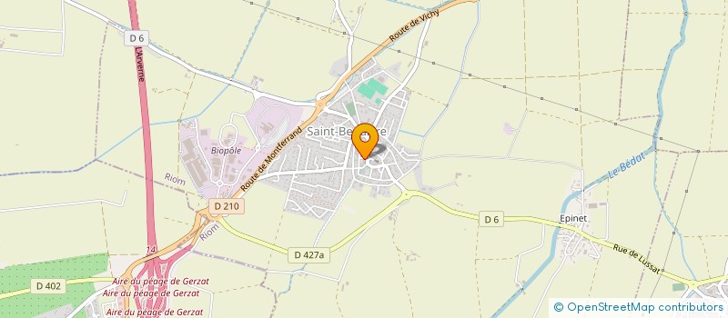 localisation de l'entreprise 883 153 280   CEBAZAT