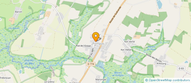 localisation de l'entreprise 883 177 784   SAINT-MOLF