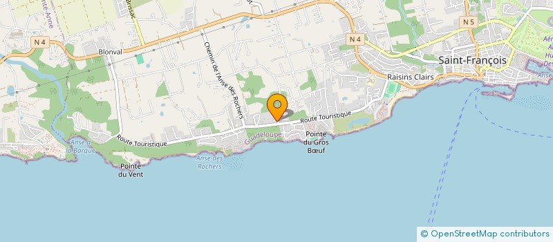 localisation de l'entreprise 883 184 749 à SAINT-FRANCOIS