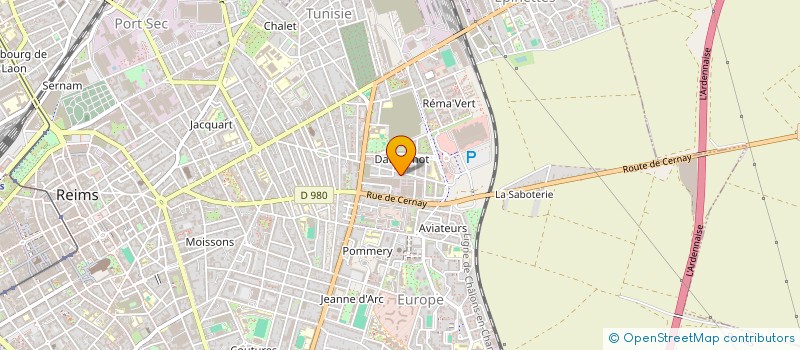 localisation de l'entreprise 883 190 647   REIMS