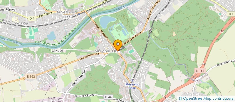 localisation de l'entreprise 883 195 232   MERY-SUR-OISE