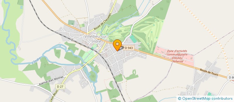 localisation de l'entreprise 883 208 209 à VILLEDIEU-SUR-INDRE