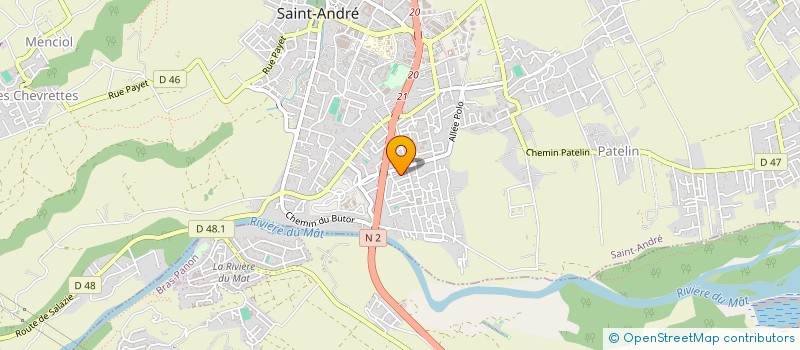 localisation de l'entreprise 883 214 926 à SAINT-ANDRE