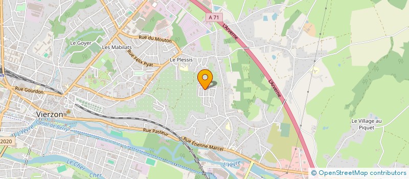 localisation de l'entreprise 883 220 477   VIERZON