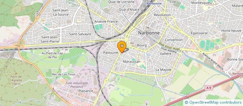 localisation de l'entreprise 883 221 673   NARBONNE