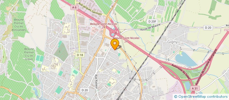localisation de l'entreprise 883 224 313  à BEAUNE