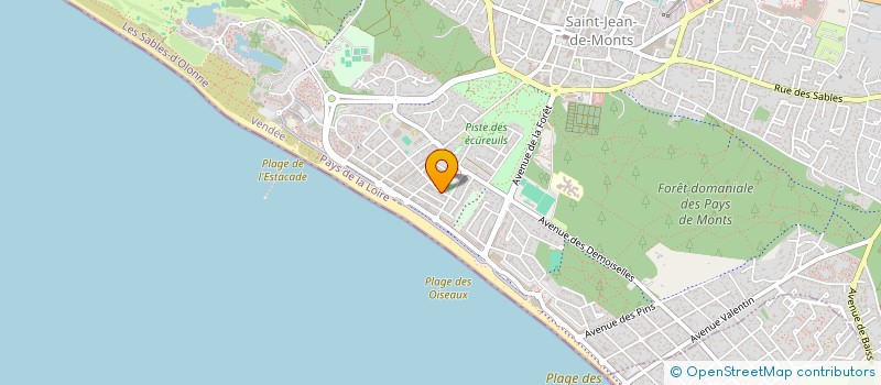 localisation de l'entreprise 883 224 685   SAINT-JEAN-DE-MONTS