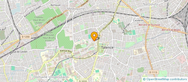 localisation de l'entreprise 883 227 647   BORDEAUX