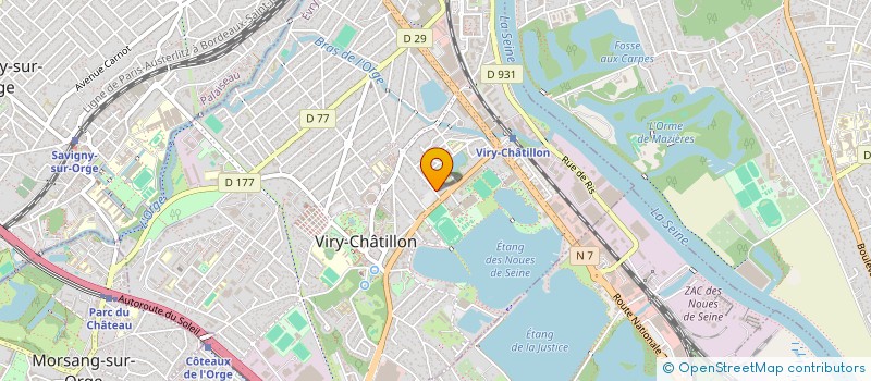 localisation de l'entreprise 883 233 223 à VIRY-CHATILLON