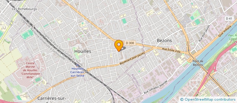 localisation de l'entreprise 883 233 496   HOUILLES