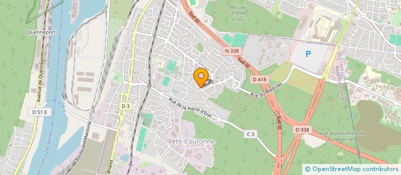 localisation de l'entreprise 883 235 269   PETIT-COURONNE