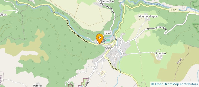 localisation de l'entreprise 883 246 571   ARDES