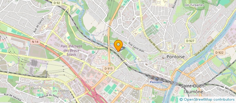 localisation de l'entreprise 883 268 955   PONTOISE