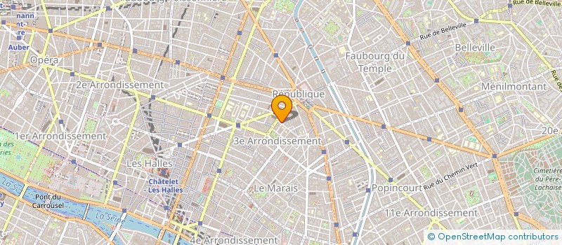localisation de l'entreprise 883 268 989   PARIS