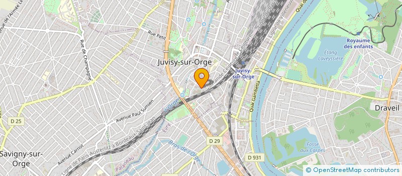 localisation de l'entreprise 883 269 417 à JUVISY-SUR-ORGE