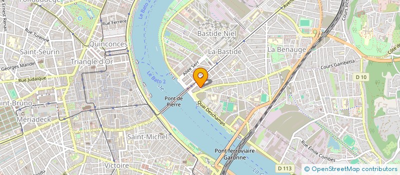 localisation de l'entreprise 883 271 900   BORDEAUX