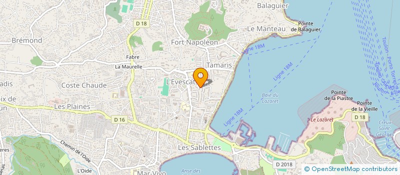 localisation de l'entreprise 883 273 039  à SIX-FOURS-LES-PLAGES