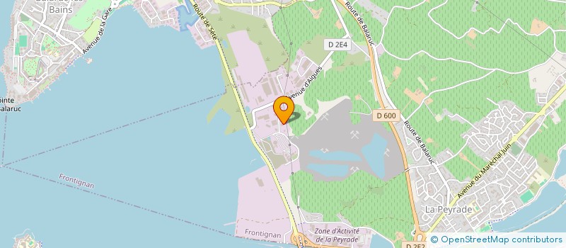 localisation de l'entreprise 883 277 642  à FRONTIGNAN