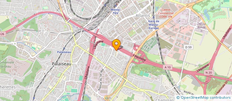 localisation de l'entreprise 883 281 982 à PALAISEAU