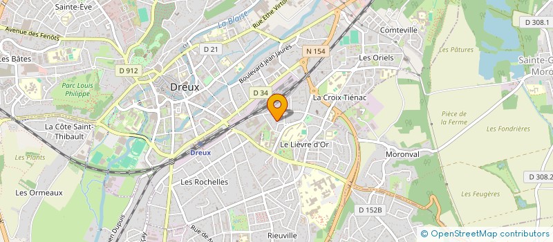 localisation de l'entreprise 883 291 650 à DREUX