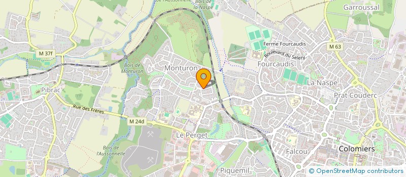 localisation de l'entreprise 883 300 162 à COLOMIERS
