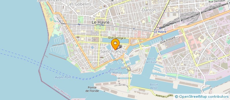 localisation de l'entreprise 883 309 643   LE HAVRE