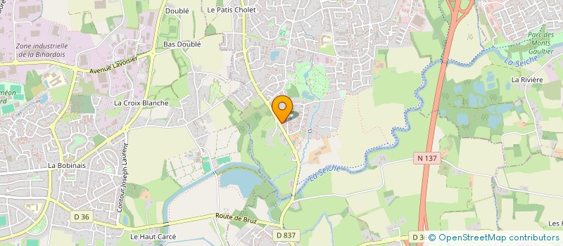 localisation de l'entreprise 883 315 160   RENNES