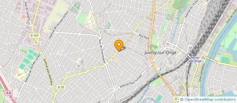 localisation de l'entreprise 883 319 634 à SAVIGNY-SUR-ORGE