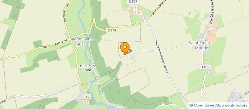 localisation de l'entreprise 883 321 895   SAINT-OUEN-LE-MAUGER