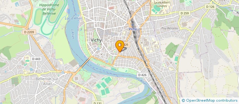 localisation de l'entreprise 883 324 808 à VICHY
