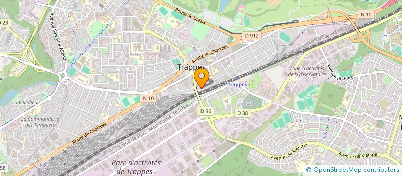 localisation de l'entreprise 883 327 900  à TRAPPES