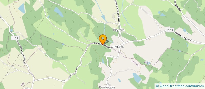 localisation de l'entreprise 883 340 192   PUYBEGON