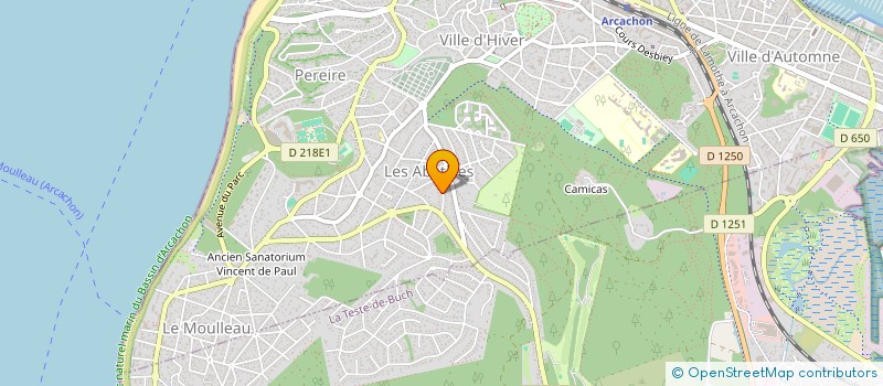 localisation de l'entreprise 883 347 189   ARCACHON