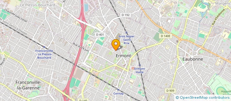 localisation de l'entreprise 883 362 030   ERMONT